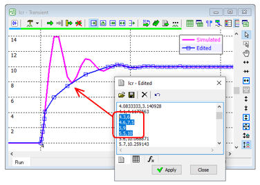 View/Edit trace